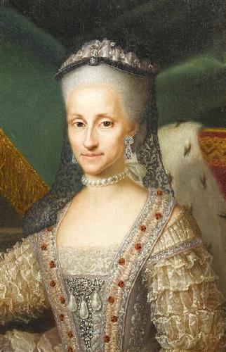 Anton Raphael Mengs Portrait of Maria Antonietta of Spain Sweden oil painting art